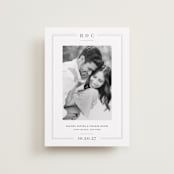 "Alcott" - Save the Dates in Mocha by Meagan Christensen - Front