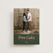 "Free Cake" - Save the Dates in Hunter by Erin L. Wilson - Front