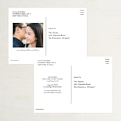 "Big City - Philadelphia" - Save the Dates in Light Taupe by Hooray Creative - Back of Card