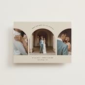 "Pure Elegance" - Save the Dates in Sand by Kristin Oliversen - Front