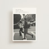 "simple" - Save the Dates in Fog by Sumak Studio - Front