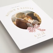 "Ruban en Fleur" - Save the Dates in Rose by Itsy Belle Studio - Detail