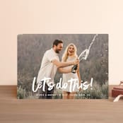 "Do This" - Save the Dates in Silk by Olivia Raufman - Front