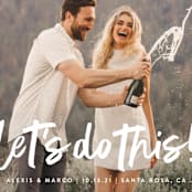 "Do This" - Save the Dates in Silk by Olivia Raufman - Detail