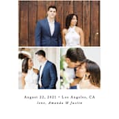 "Fine Love" - Save the Dates in Ocean by Ana Sharpe - Detail