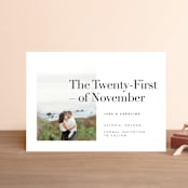 "Frankie" - Save the Dates in Ink by Karen Schipper - Front