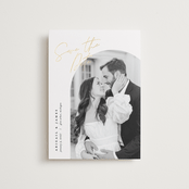 "capture" - Save the Dates in Snow by Pixel and Hank - Front