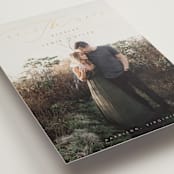 "Simply Classic" - Save the Dates in Wheat by Hannah Williams - Detail
