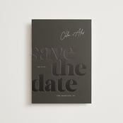 "Retro" - Save the Dates in Evening by Eric Clegg - Front
