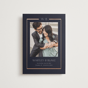 "Luster" - Save the Dates in Ocean by Stacey Meacham - Front