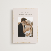 "Gilde Edge" - Save the Dates in Pearl by Itsy Belle Studio - Front