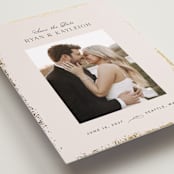 "Gilde Edge" - Save the Dates in Pearl by Itsy Belle Studio - Detail