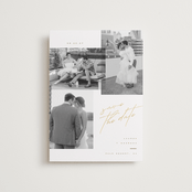 "Forte" - Save the Dates in Cognac by Kristie Kern - Front