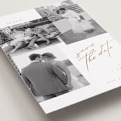 "Forte" - Save the Dates in Cognac by Kristie Kern - Detail