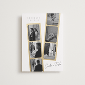 "Snapshots" - Save the Dates in Pearl by Leah Bisch - Front
