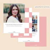 "wavy frame" - Sweet Sixteen Party Invitations in Key Lime by Baumbirdy - Back of Card Options