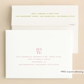 "wavy frame" - Sweet Sixteen Party Invitations in Key Lime by Baumbirdy - FREE Recipient Addressing