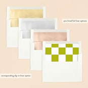 "wavy frame" - Sweet Sixteen Party Invitations in Key Lime by Baumbirdy - Envelope Liner Options