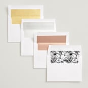 "Vintage Trip" - Save the Dates in Snow by Inkblot Design - Envelope Liner Options