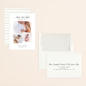 "Photo Overlay" - Save the Dates in Foggy Day by Stacey Meacham - Assembled