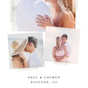 "Photo Overlay" - Save the Dates in Foggy Day by Stacey Meacham - Detail