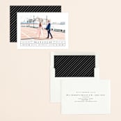 "Between the Lines" - Save the Dates in Blazer by Fine and Dandy Paperie - Assembled