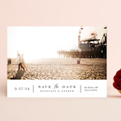 "Bottom Line" - Save the Dates in Vanilla by Jennifer Wick - Front