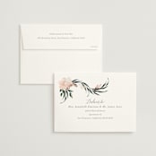 "Maya Rustica" - Save the Dates in Rose by Petra Kern - FREE Recipient Addressing