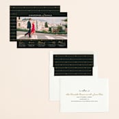 "Our Timeline" - Save the Dates in Onyx by Jessie Steury - Assembled