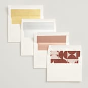 "A Wonderful Life" - Save the Dates in Sienna by Jessica Corliss - Envelope Liner Options