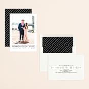 "Between the Lines" - Save the Dates in Blazer by Fine and Dandy Paperie - Assembled