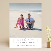 "Bottom Line" - Save the Dates in Vanilla by Jennifer Wick - Front