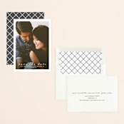 "Script Frame" - Save the Dates in Vanilla by Chasity Smith - Assembled