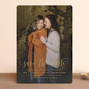 "Statement" - Save the Dates in Caramel by Lauren Chism - Front