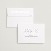 "Focal" - Save the Dates in Pearl by Christie Garcia - FREE Recipient Addressing