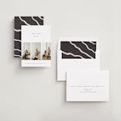 "Triple" - Save the Dates in Snow by Blustery August - Assembled