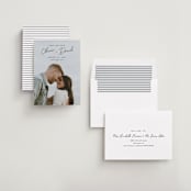 "Signed" - Save the Dates in Noir by JoAnn Jinks - Assembled