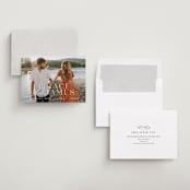 "Namesake" - Save the Dates in Snow by Angela Thompson - Assembled