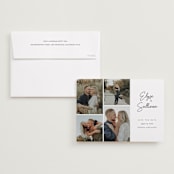 "Bookmarked" - Save the Dates in Sugar by Jessica Williams - Save the Date with Envelope