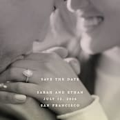 "hued" - Save the Dates in Glow by Sumak Studio - Detail