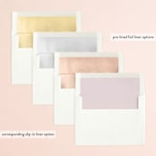 "hued" - Save the Dates in Glow by Sumak Studio - Envelope Liner Options