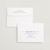 "passionate" - Save the Dates in Midnight by Pixel and Hank - FREE Recipient Addressing