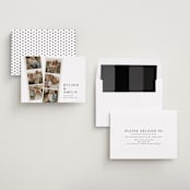"Photo Strips" - Save the Dates in Dovetail by Amy Payne - Assembled