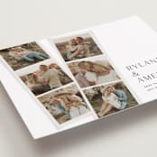"Photo Strips" - Save the Dates in Dovetail by Amy Payne - Detail