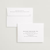 "Photo Strips" - Save the Dates in Dovetail by Amy Payne - FREE Recipient Addressing