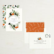 "Orange Blossoms" - Save the Dates in Pearl by Susan Moyal - Assembled