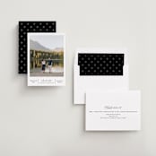 "Simple Columns" - Save the Dates in Alabaster by Erica Krystek - Assembled