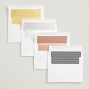 "multitude" - Save the Dates in Moon by Sara Hicks Malone - Envelope Liner Options