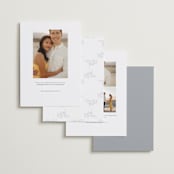 "Ellipse" - Save the Dates in Obsidian by Jennifer Postorino - Back of Card Options