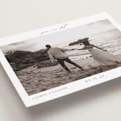 "Pano" - Save the Dates in Pearl by Nicole Walsh - Detail